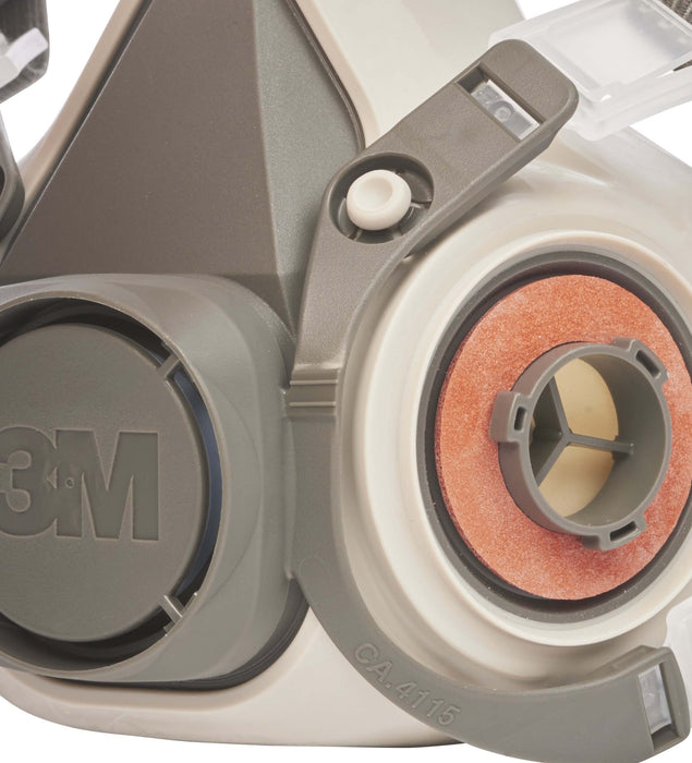 3M™ Reusable Half Face Mask, Medium, 6200